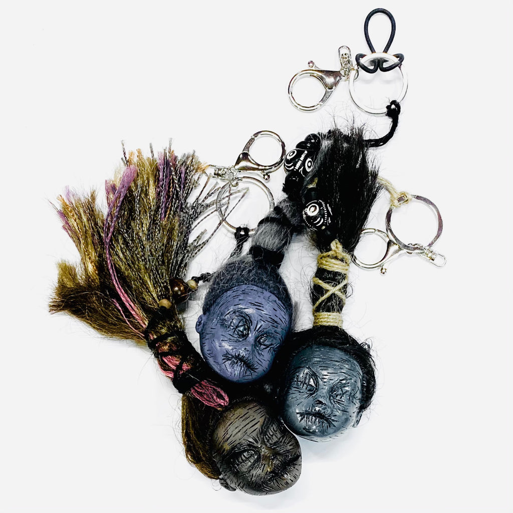 Necro Head Keychain