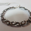 Slip Knotted Thorn  Bracelet