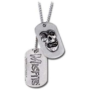 MISFITS Dog Tags Rock Merch