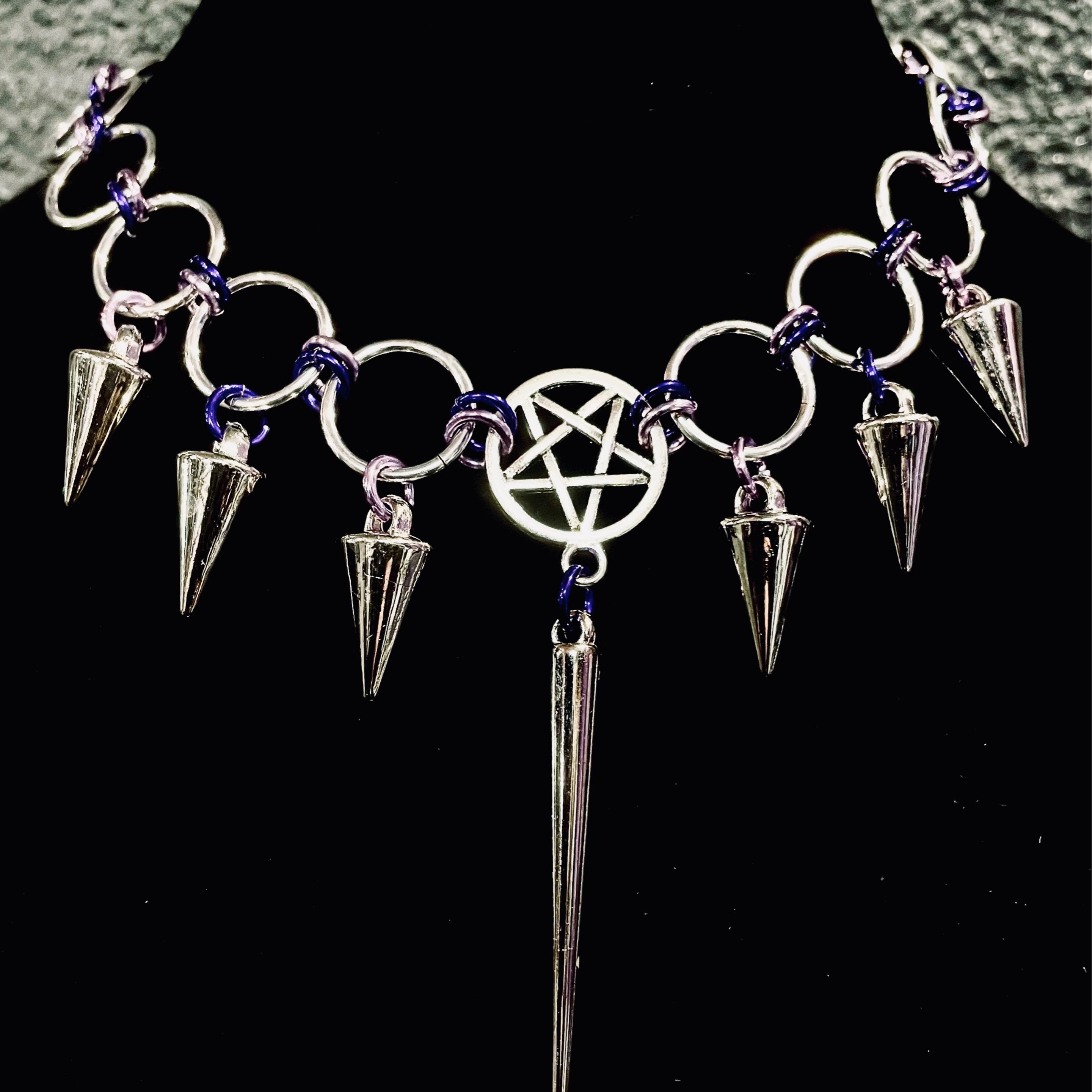 Vanities Curse Chainmaille Collar