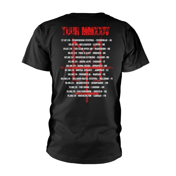 DEICIDE Banished By Sin Tour Tee (Backprint)