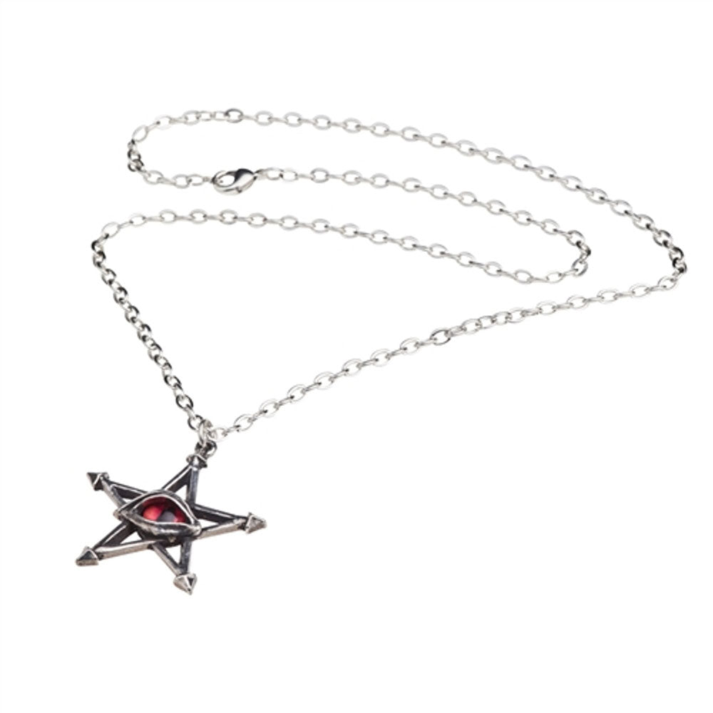 Red Curse Evil Eye Pendant Necklace
