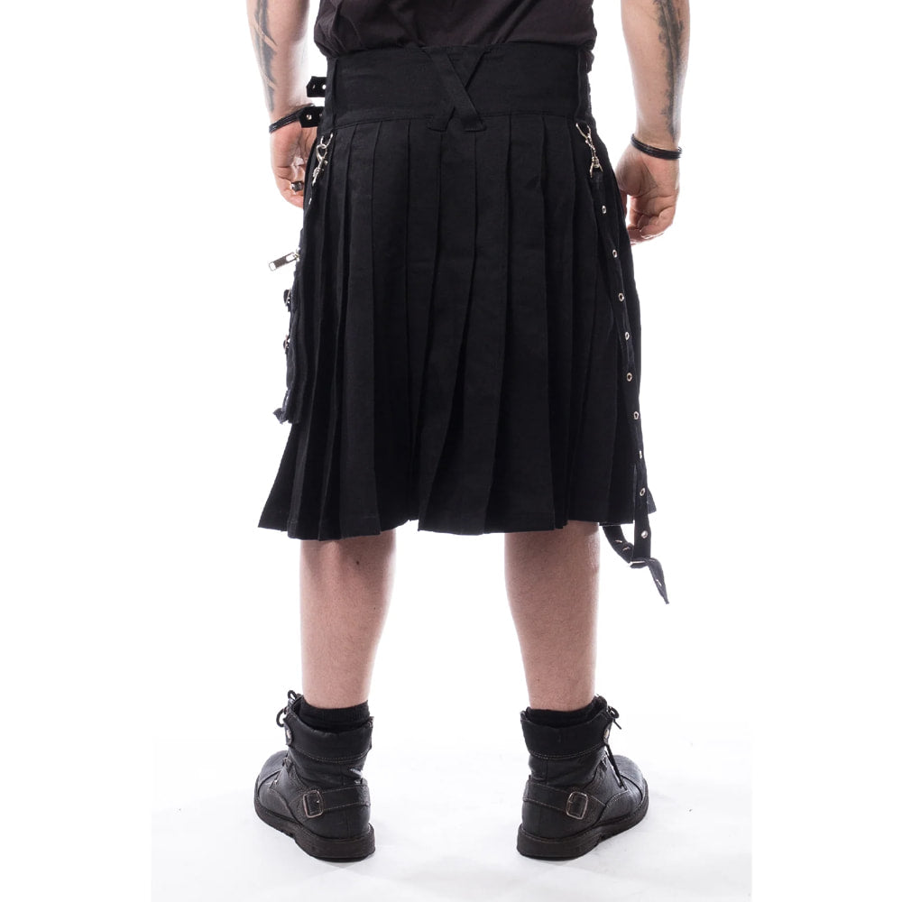 Utility Kilt Black