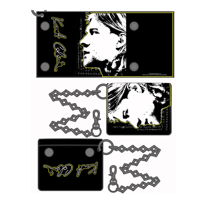 Kurt Cobain NIRVANA Wallet