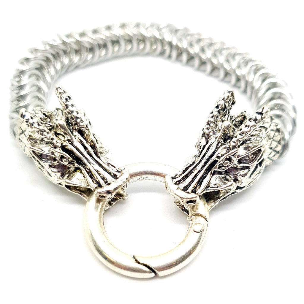 Dragon Torc Chainmaille Wrist Cuff