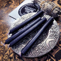 Celestial Pentagram and Moon Incense Holder