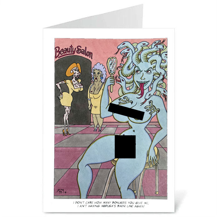Beauty Salon - Blank Card