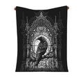 Cathedral Crow Throw Blanket