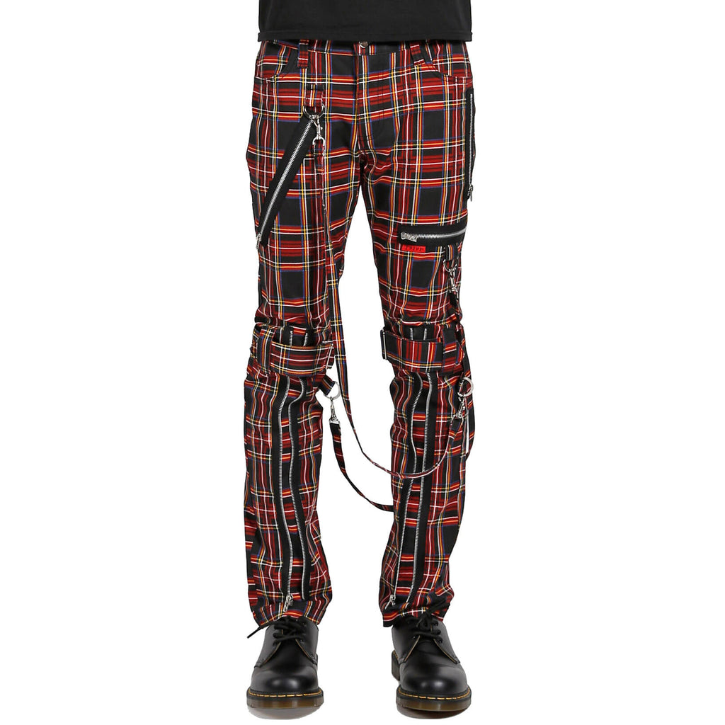 Tripp NYC Rampage Black Plaid Pants