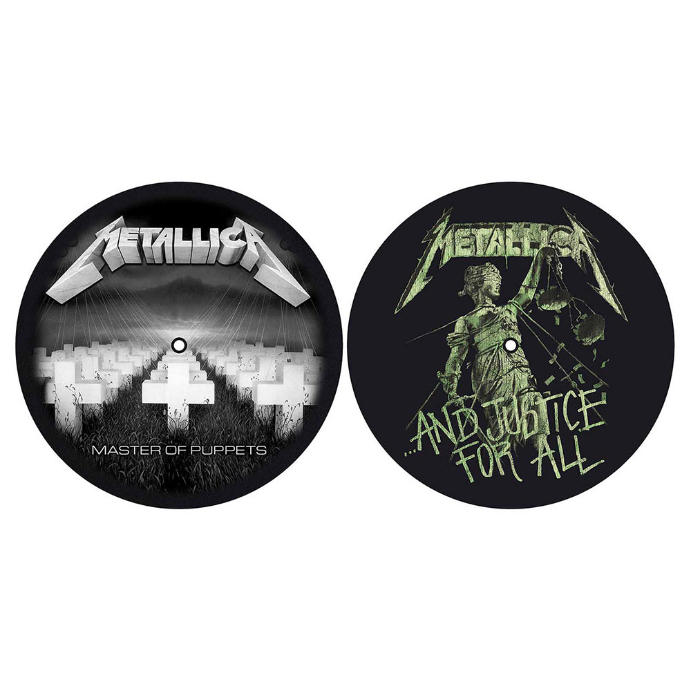METALLICA Turntable Slipmat set