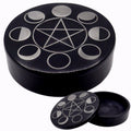 Moon Phases Sacrement Soapstone Trinket Dish