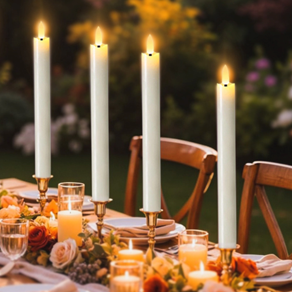 Seance Taper LED Candle, remote controlled LED taper candle