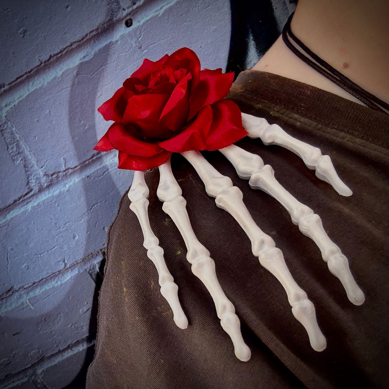 Rest in Peace Hair Clip Brooch