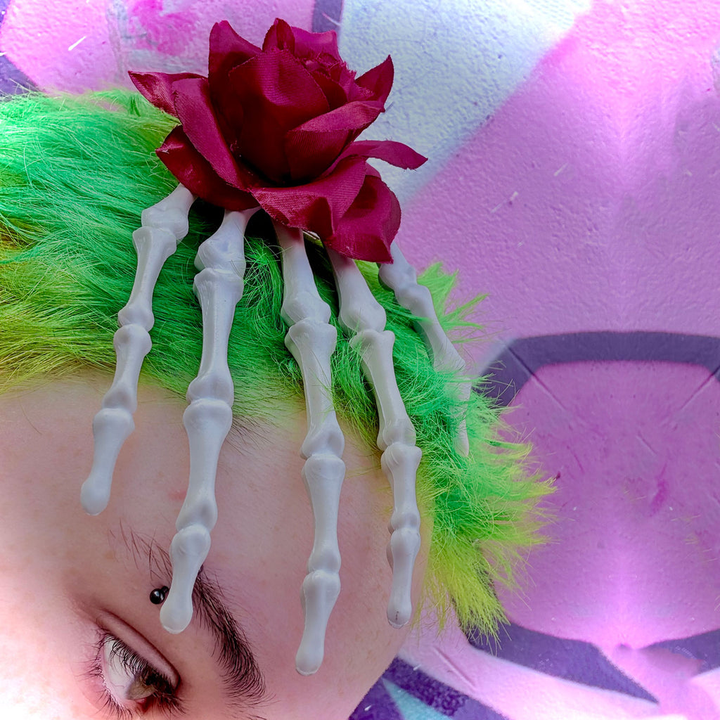Rest in Peace Hair Clip Brooch