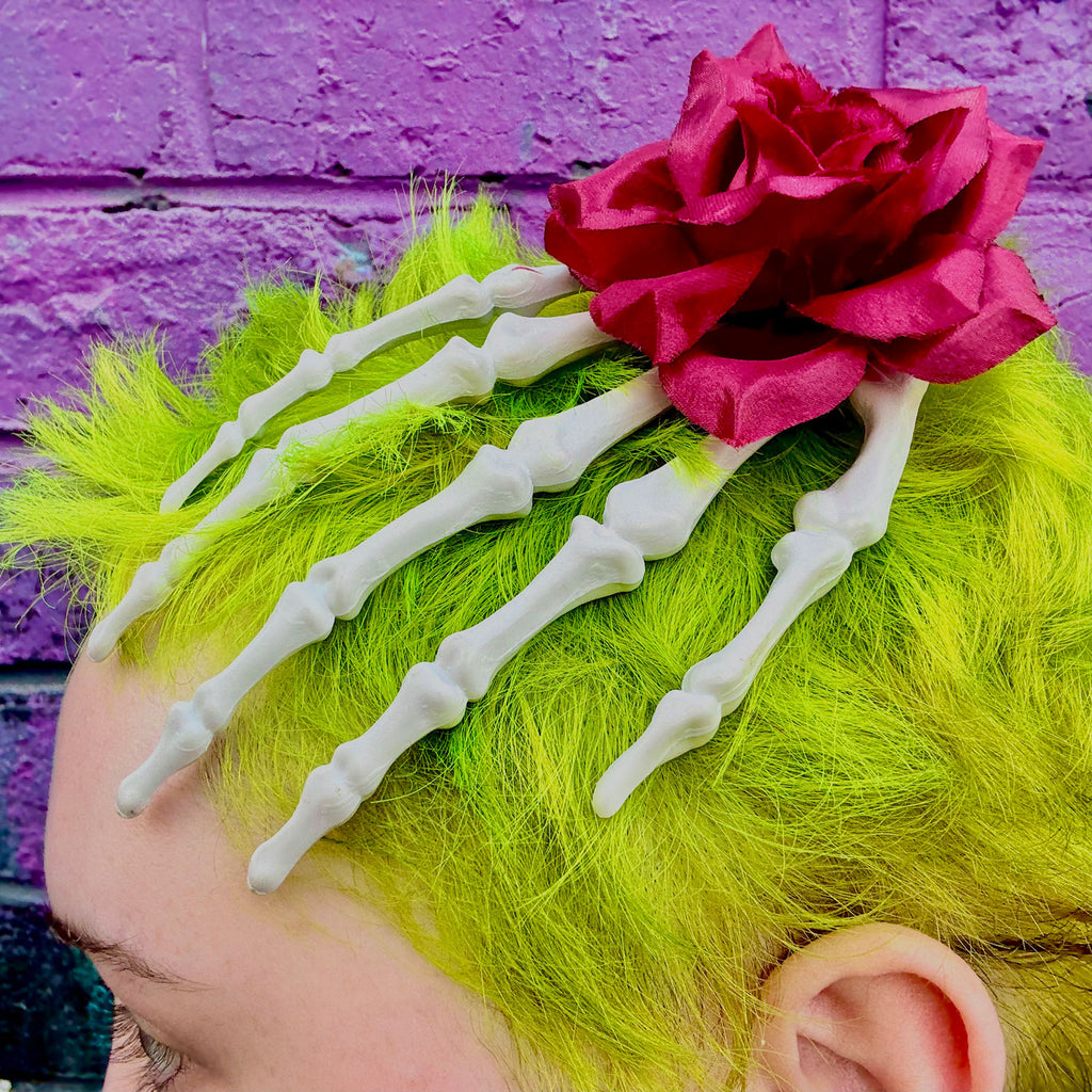 Rest in Peace Hair Clip Brooch