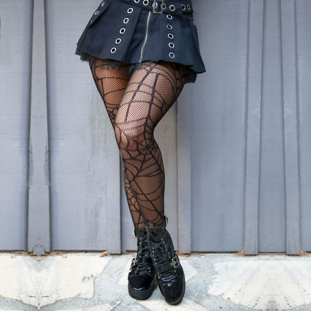 Spiderweb Net Tights