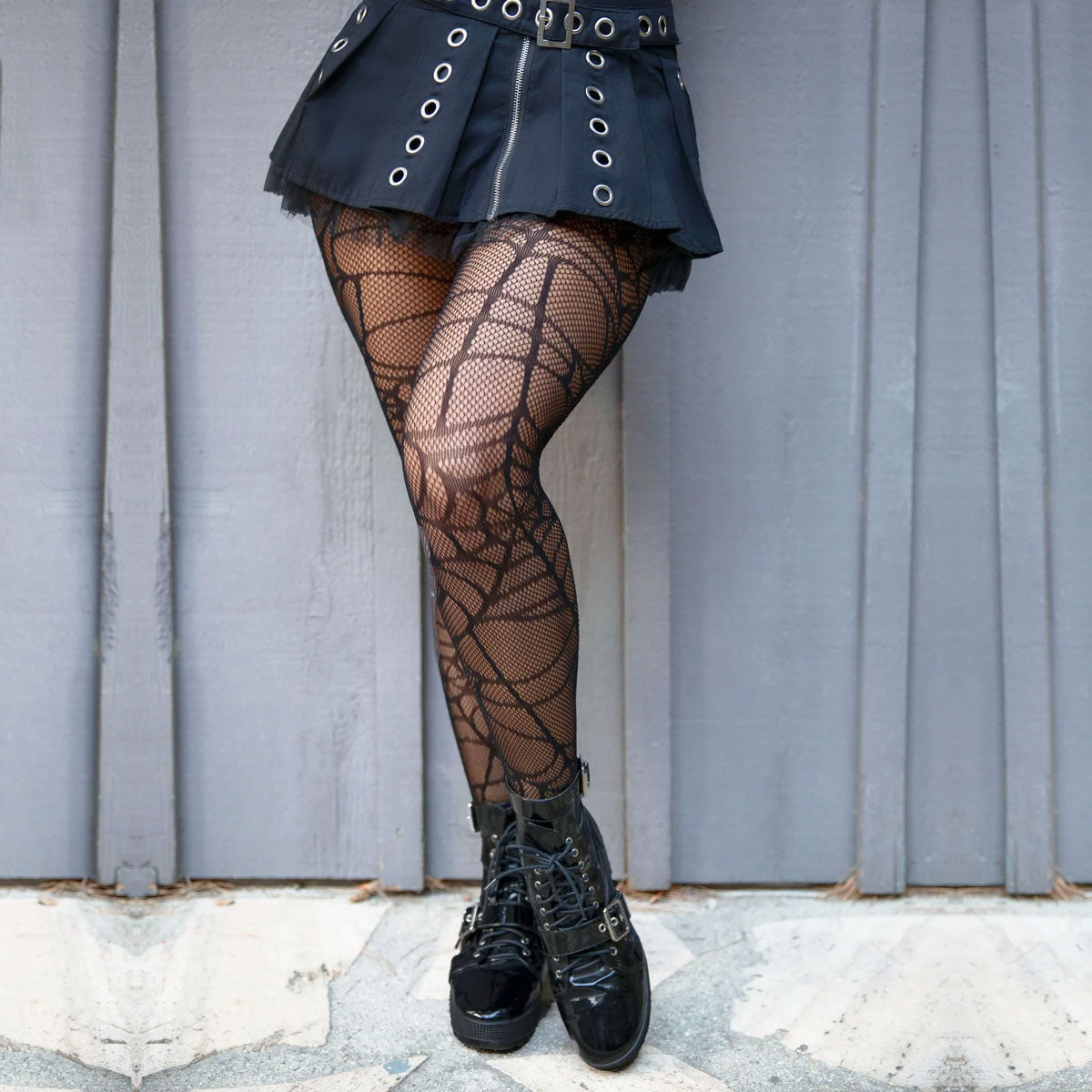 Spiderweb Net Tights