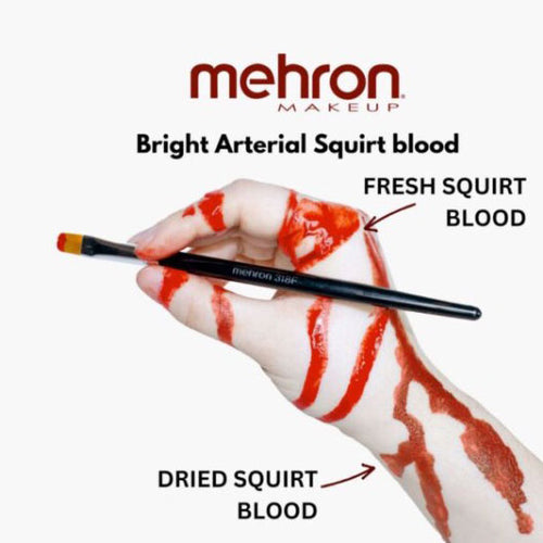 Stage Blood Fresh Bright Arterial Squirt Blood