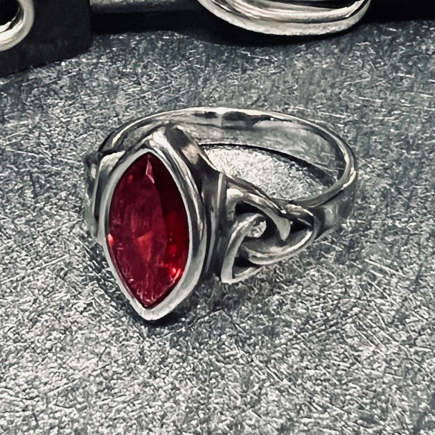 Embers Triqueta Ring