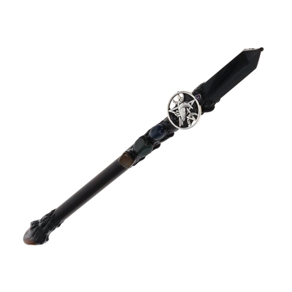 Raven Heart Healing Wand