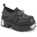 Wrath Studded Chain Platform Loafers