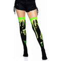 Zombie Slasher Splatter Thigh Highs